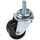 Legrand - Jeu de 4 roulettes pivotantes pour baie 19pouces LCS3 380kg maxi