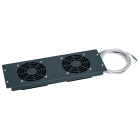Legrand - Plaque avec 2 ventilateurs 230V~ 3U pour gestion thermique baies LCS3 19pouces