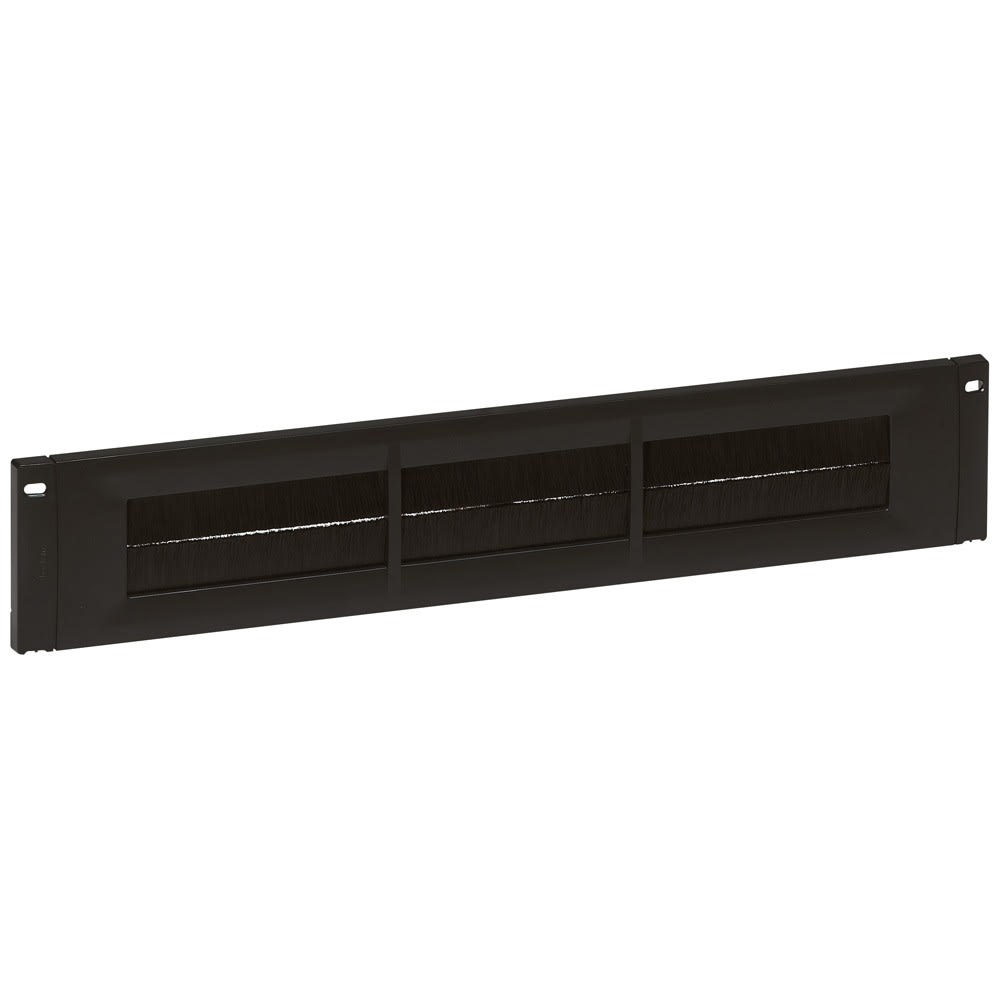 Legrand - Entrée de câbles plastique avec balai à clippage direct 2U - baie LCS3 19pouces