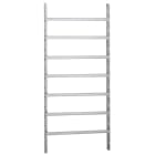 Legrand - Jeu 2 montants profilés armoire Altis H.2000mm -rails Lina 25 plaque partielle