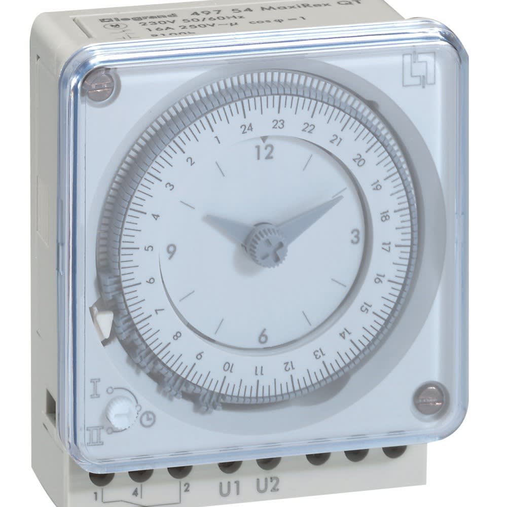 Legrand - Inter horaire programmable analogique 72x72mm journalier - connexion à vis