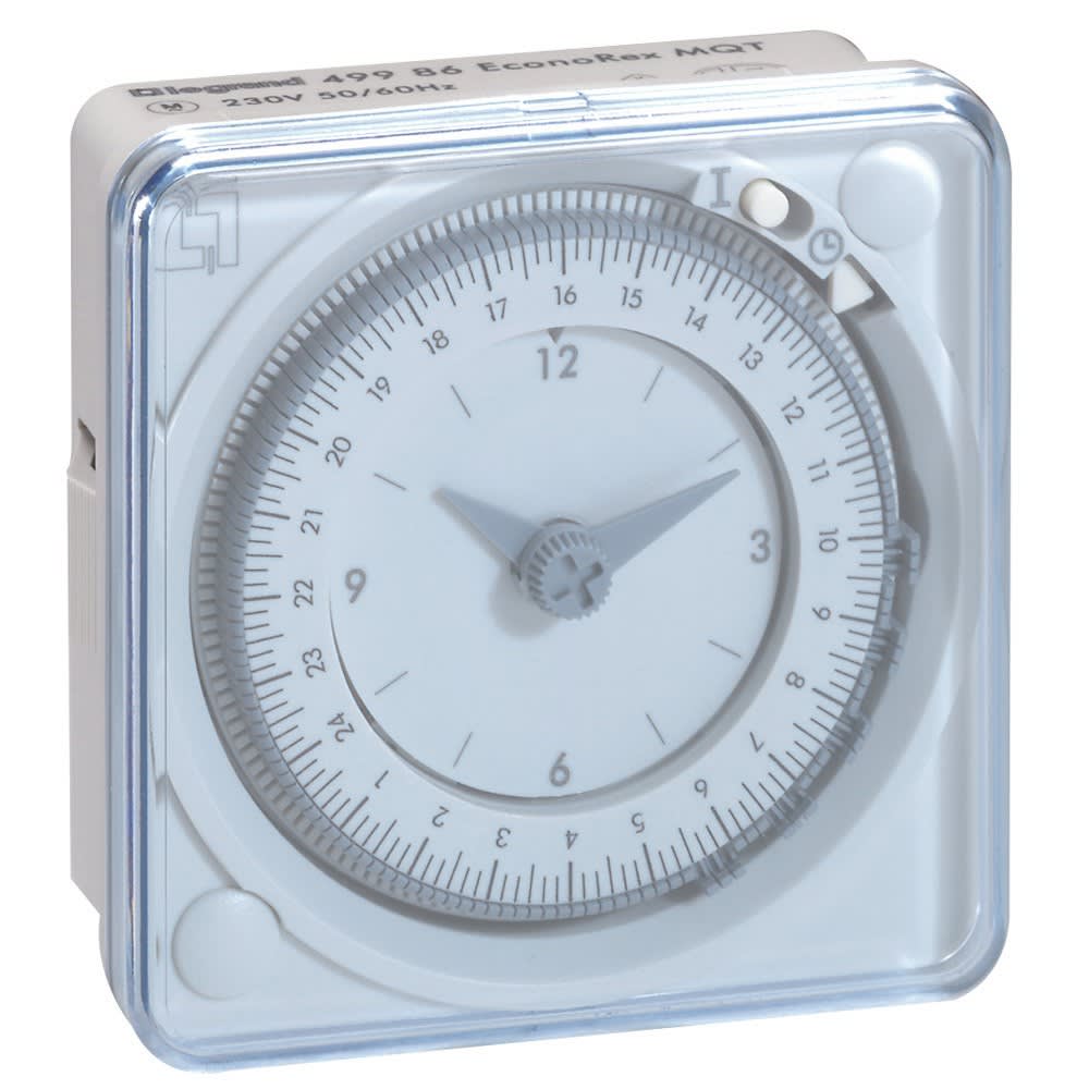 Legrand - Inter horaire programmable analogique 72x72mm journalier - connexion languette