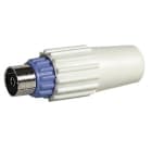 Legrand - Fiche télévision coaxiale normalisée femelle Ø9,52mm