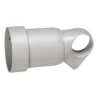Legrand - Prolongateur plastique 2P+T 16A à anneau avec étiquette avec Gencod - gris