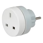 Legrand - Adaptateur 2P+T - 16A - standard Britannique pour socle Français