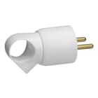 Legrand - Fiche plastique 2P+T 16A à anneau - blanc