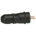 Legrand - Fiche mâle caoutchouc 2P+T 16A IK08 à connexion automatique IP44