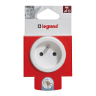 Legrand - Fiche double fonction 2P+T 16A 250V pour 2 appareils sur une même prise