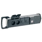 Legrand - Bloc multiprise caoutchouc 4x2P+T à poignée de transport + interrupteur à voyant