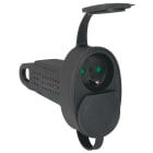 Legrand - Prolongateur caoutchouc 2x2P+T 16A IP44 IK08 avec anneau de suspension