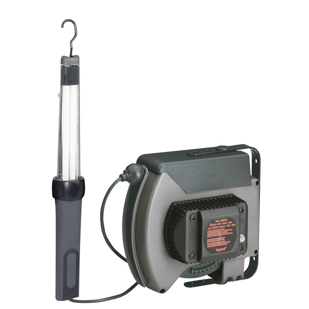 Legrand - Baladeuse fluorescente sur enrouleur à rappel automatique - 24 V~