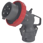 Legrand - Fiche mobile coudée Hypra IP66/67-55 16A - 380V~ à 415V~ - 3P+N+T - plastique