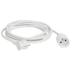 Legrand - Rallonge domestique 2P+T avec éclips de protection longueur 10m - blanc