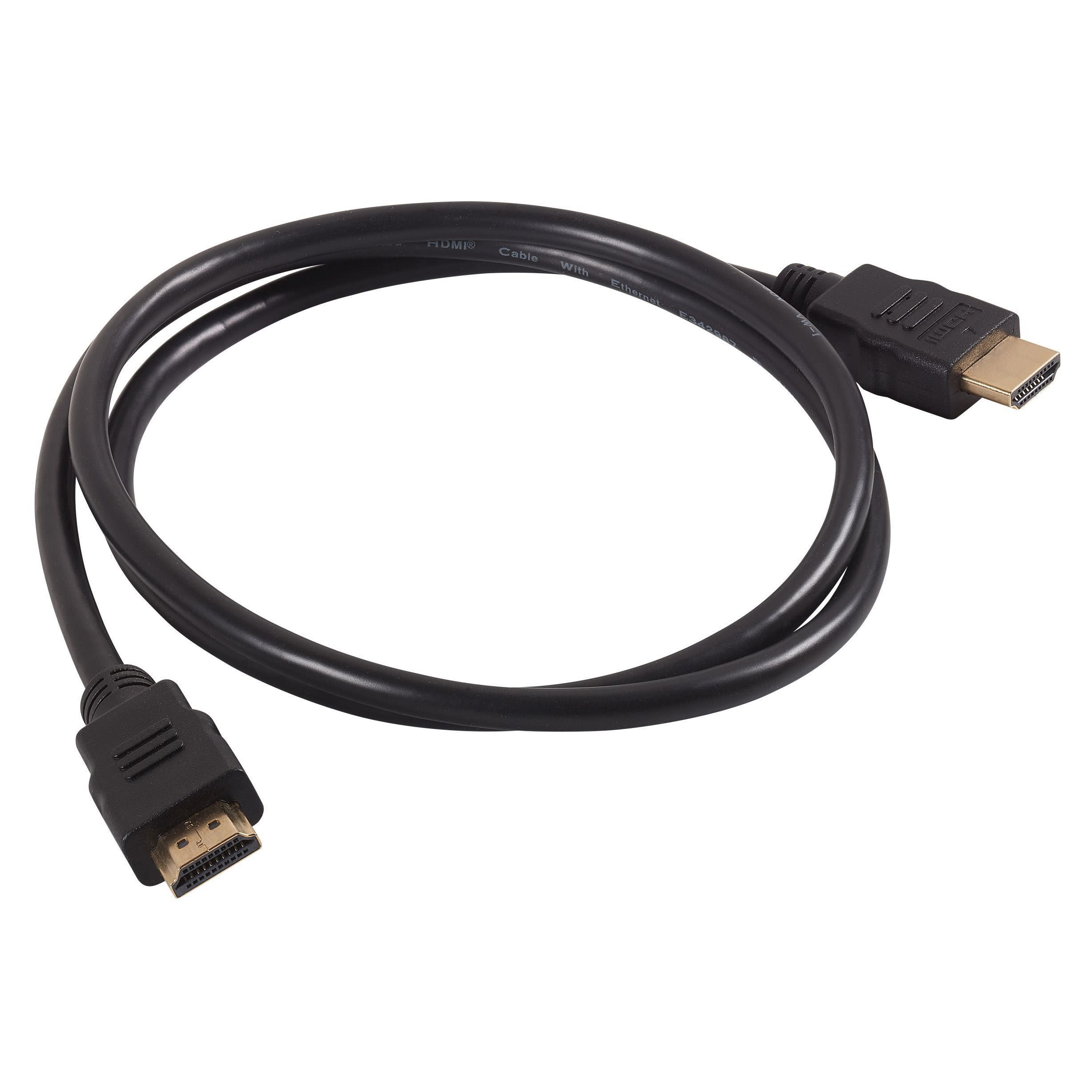 Legrand - Cordon HDMI raccordement prise HDMI a terminal audio et video longueur 1m