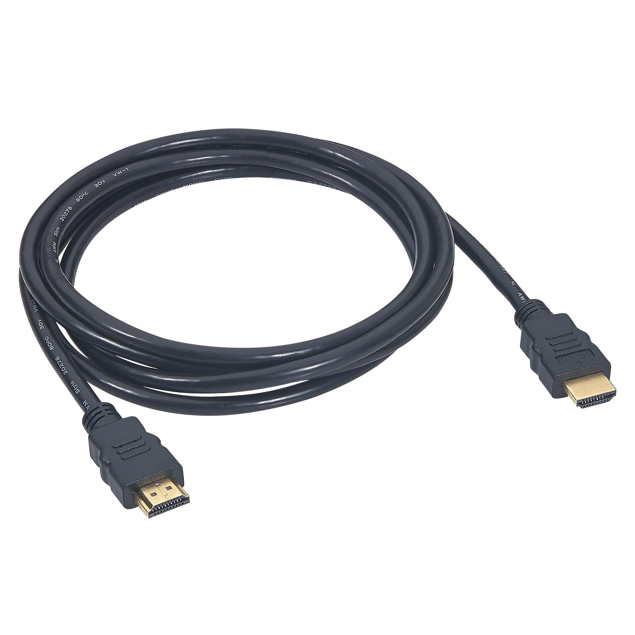 Legrand - Cordon HDMI raccordement prise HDMI a terminal audio et video longueur 2m