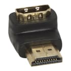 Legrand - Adaptateur HDMI à angle droit mâle vers femelle