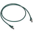 Legrand - Cordon de brassage RJ45 - Cat.6 - F/UTP écranté - L. 1 m - LSOH - vert - LCS²