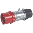 Legrand - Fiche mobile droite Hypra IP44 16A - 380V~ à 415V~ - 3P+T - métal