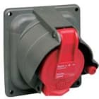 Legrand - Prisinter fixe Hypra IP44/55 16A - 380V~ à 415V~ - 3P+N+T - plastique