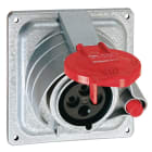 Legrand - Prisinter fixe Hypra IP44/55 16A - 380V~ à 415V~ - 3P+T - métal