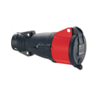 Legrand - Prise mobile Hypra IP44 16A - 380V~ à 415V~ - 3P+T - caoutchouc