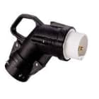 Legrand - Fiche coudée Hypra IP44 TBT 16A - 20V= à 50V= - 2P - caoutchouc