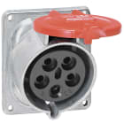 Legrand - Prise fixe Hypra IP44 32A - 380V~ à 415V~ - 3P+N+T - métal