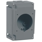 Legrand - Boîtier simple pour prises saillie Hypra - 1 entrée ISO 25 - plastique