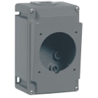Legrand - Boîtier simple pour prises saillie Hypra - 1 entrée ISO 25 - plastique