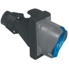 Legrand - Prisinter mobile Hypra IP44/55 63A - 200V~ à 250V~ - 2P+T - caoutchouc