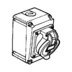 Legrand - Prise saillie fixe Hypra IP44 63A - 200V~ à 250V~ - 2P+T - plastique