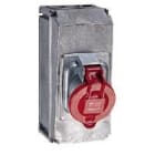 Legrand - Prise saillie fixe Hypra IP44 63A - 380V~ à 415V~ - 3P+N+T - métal