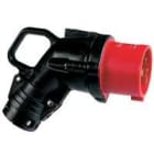 Legrand - Fiche mobile coudée Hypra IP44 63A - 380V~ à 415V~- 3P+T - caoutchouc