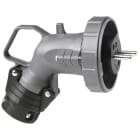 Legrand - Fiche mobile coudée 2P+T à brochage domestique Hypra IP66/67-55 - 250V~