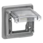 Legrand - Socle adaptateur Hypra IP55 pour mécanisme Mosaic 2 modules