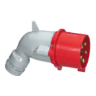 Legrand - Fiche mobile coudée P17 IP44 32A - 380V~ à 415V~ - 3P+N+T