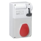 Legrand - Coffret P17 IP44 avec interrupteur et 1 prise 16A 3P+T - 380V~ à 415V~ 50Hz-60Hz