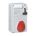 Legrand - Coffret P17 IP44 avec interrupteur et 1 prise 32A 3P+T - 380V~ à 415V~ 50Hz-60Hz