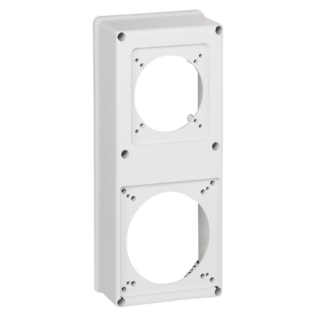 Legrand - Plastron P17 280x125mm recevant 1 prise 16A/32A + prise 63A - coffret P17