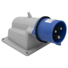 Legrand - Fiche inclinée saillie P17 IP44 32A - 200V~ à 250V~ - 2P+T