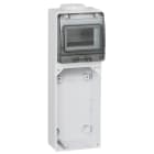 Legrand - Embase P17 - recevant plastron 220x125 - rail 5 modules - 2 socles 16A