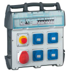 Legrand - Coffret de chantier P17 IP44 IK09 - 40A - 400V~~ - 4xNFC + 1x3P+T