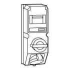 Legrand - Coffret monoprise Hypra IP44 - prise 2P+T 32A 380-415V~ + interrupteur + disj.