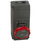 Legrand - Prise saillie simple fixe Hypra IP66/67-55 63A - 380V~ à 415V~ - 3P+T