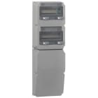 Legrand - Coffret à composer Hypra - pour 6 socles prises 16-32A - non percé avec 2 rails