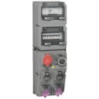 Legrand - Coffret multiprise Hypra IP44 -6 prises : prise 32A 3P+T + disj. + inter diff