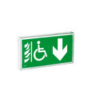 Legrand - Etiquette signalisation d'espace d'attente sécurisé pour DBR adhésive/sécable