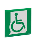 Legrand - Etiquette de signalisation amovible et recyclable pour mobilité réduite
