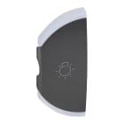 Legrand - Enjoliveur simple Céliane éclairage montage gauche - graphite