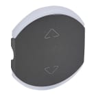 Legrand - Enjoliveur double Céliane pour volets roulants - graphite